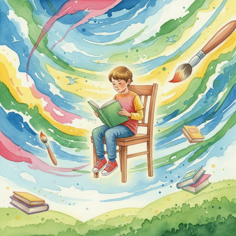 Hình minh họa vẽ tranh lớp 8 chủ đề tự do