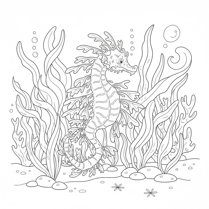 Hình sinh vật biển cho hoạt động sáng tạo