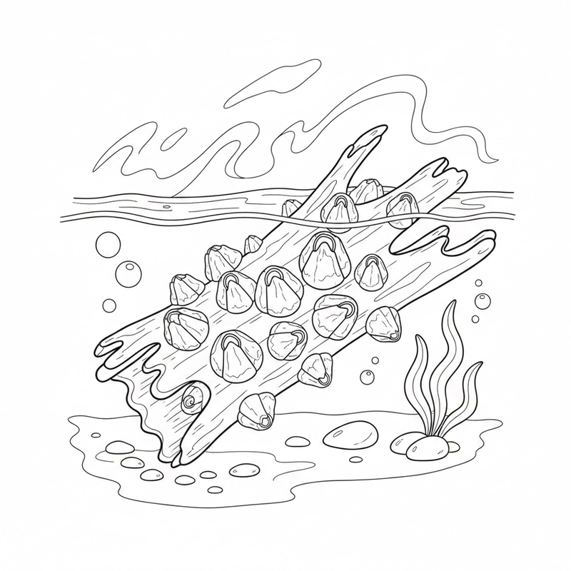 Hình sinh vật biển phù hợp tập tô