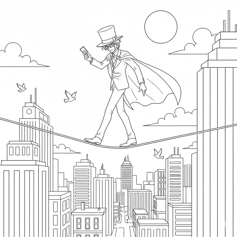 Hình tô màu Kid cho bé tập tô