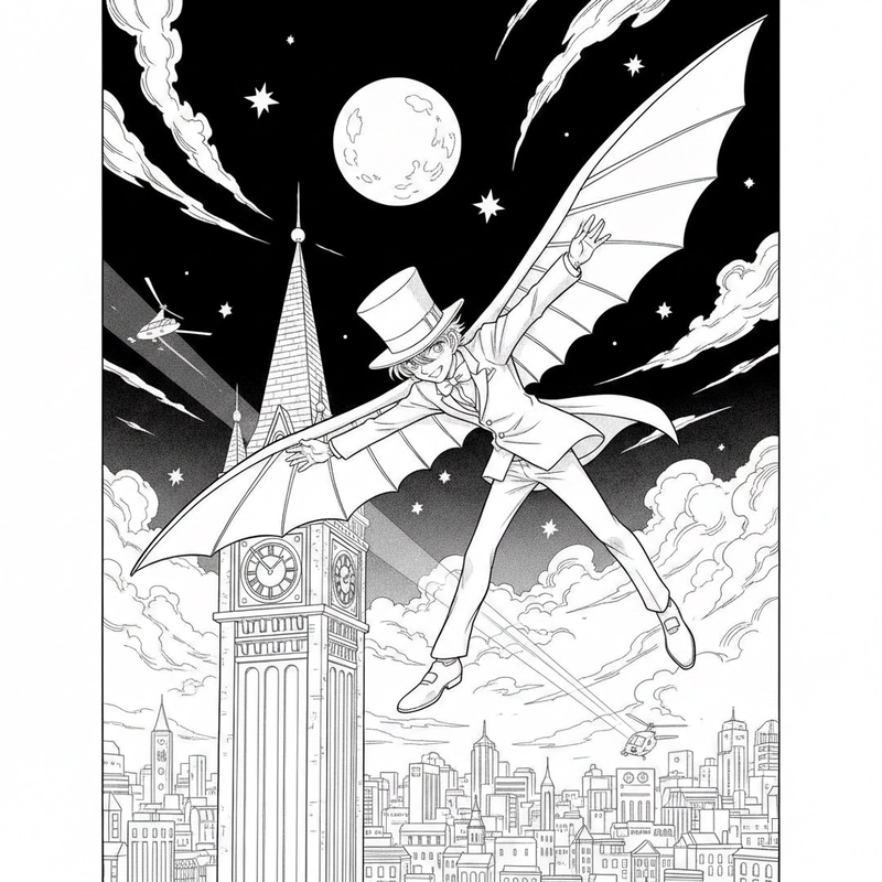 Hình vẽ Kid dễ tô nét rõ