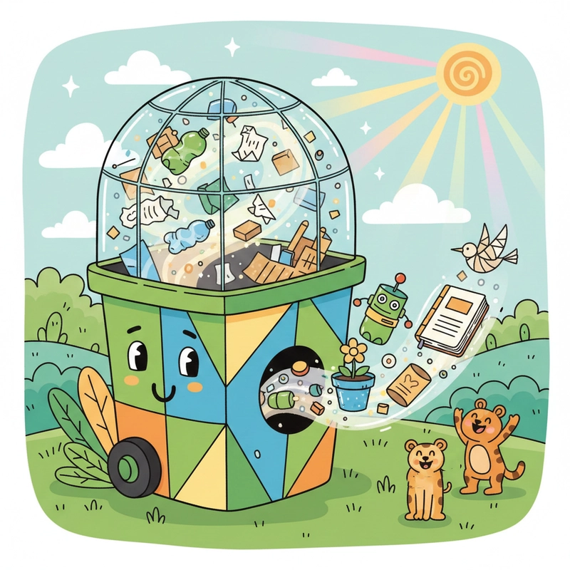 Hình vẽ phòng chống hiệu ứng nhà kính.