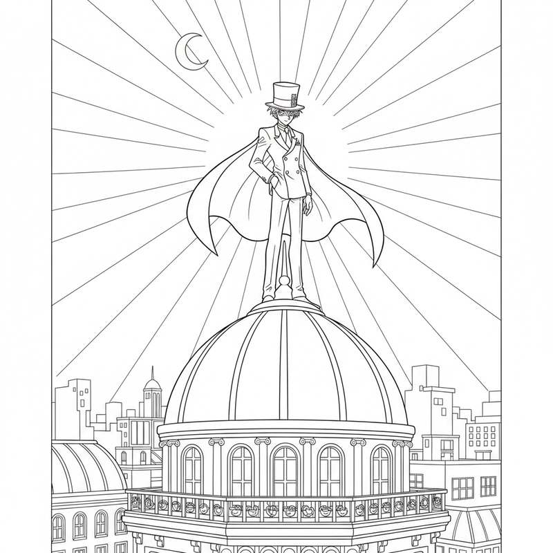 Kid trong bộ suit trắng để bé tô