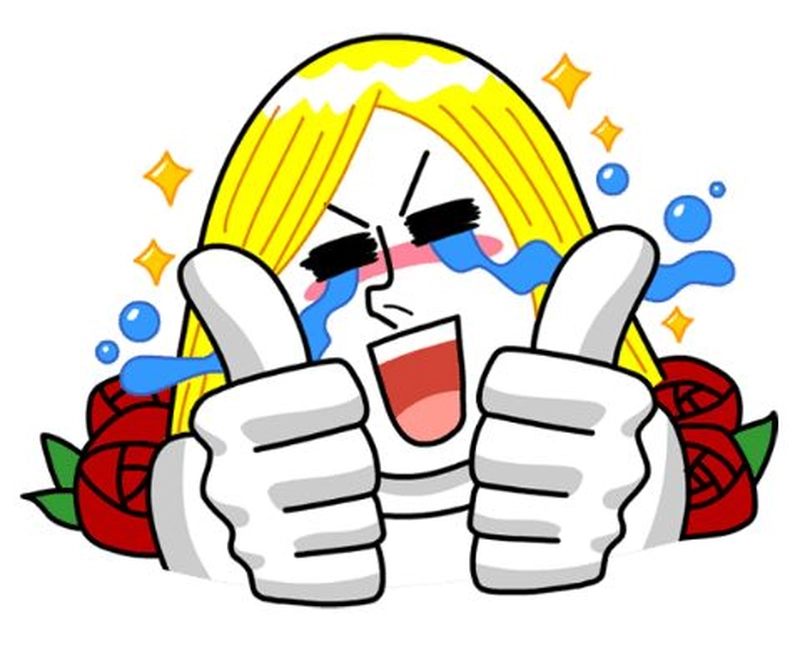Line sticker dùng trò chuyện