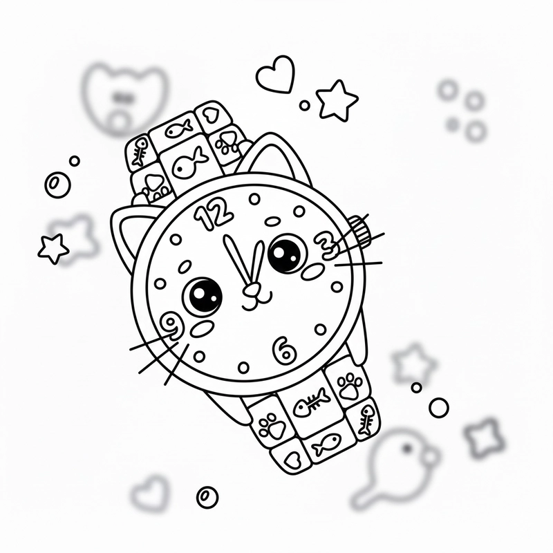 Mẫu đồng hồ đeo tay sáng tạo cho bé