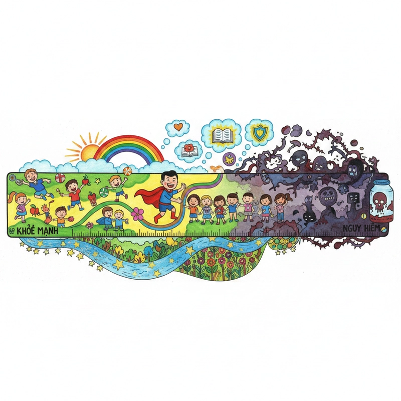 Mẫu phác thảo tranh phòng chống ma túy A3