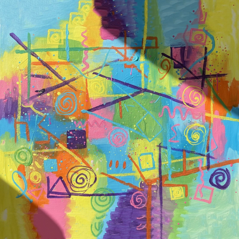 Mẫu phác thảo tranh tự do lớp 7