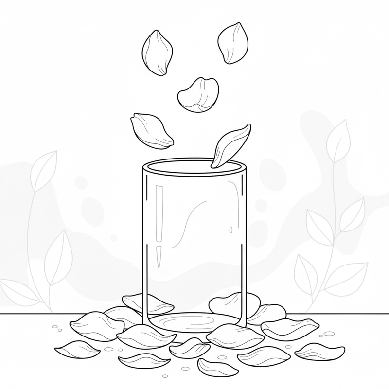 Mẫu tô màu bông hoa hồng nhẹ nhàng