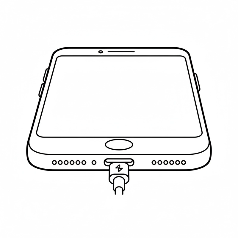 Mẫu tô màu iPhone 13 cho trẻ sáng tạo
