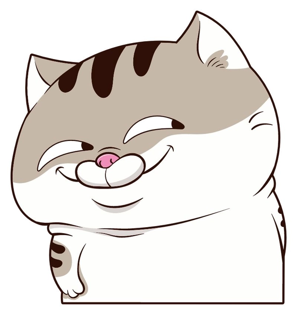 Sticker Ami bụng bự 2 biểu cảm cute