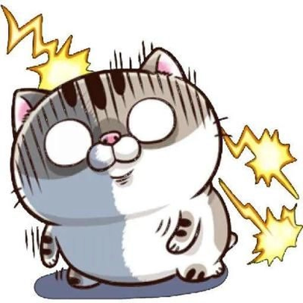 Sticker Ami bụng bự 4 biểu cảm vui