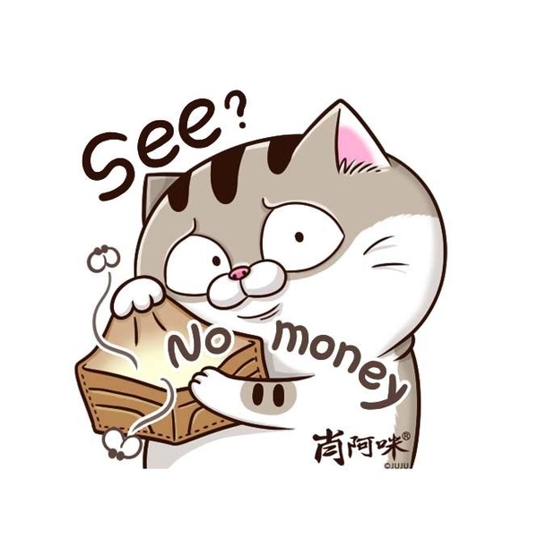 Sticker Ami bụng bự 4 ngộ nghĩnh