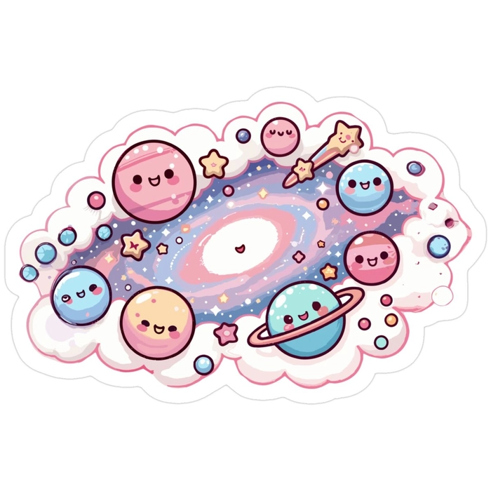 Sticker Galaxy dùng chat
