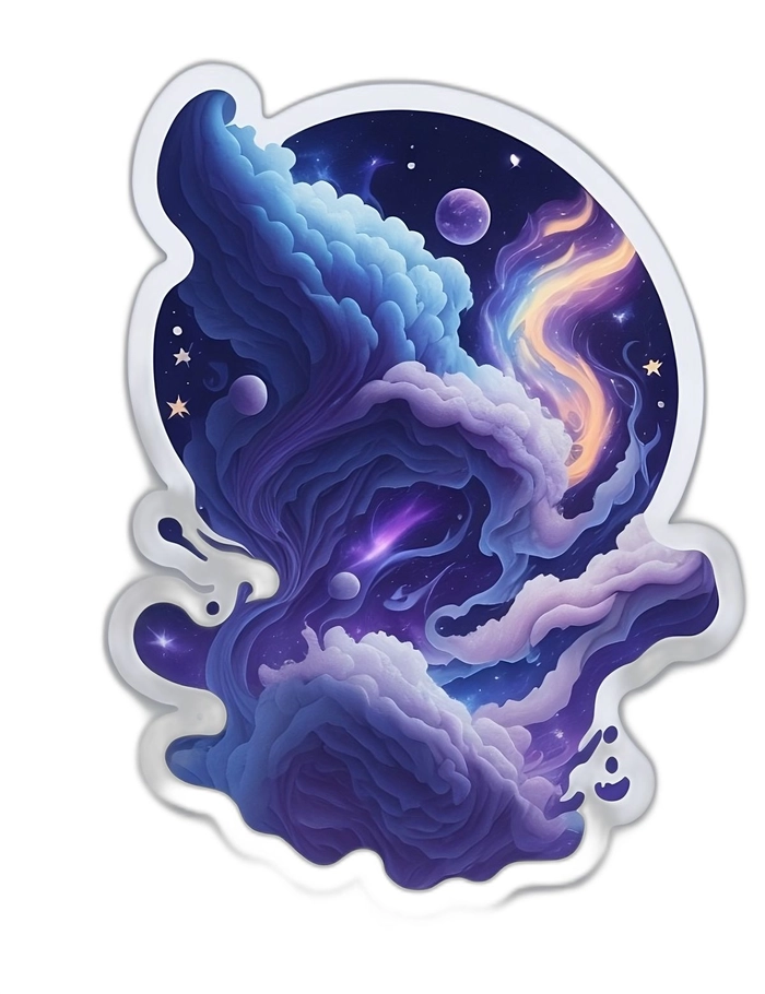 Sticker Galaxy hot trend
