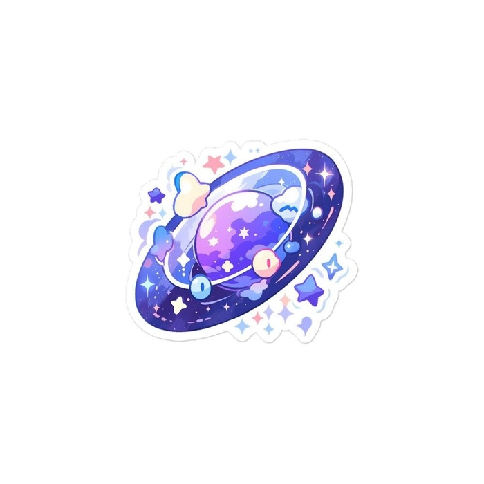 Sticker Galaxy sáng tạo