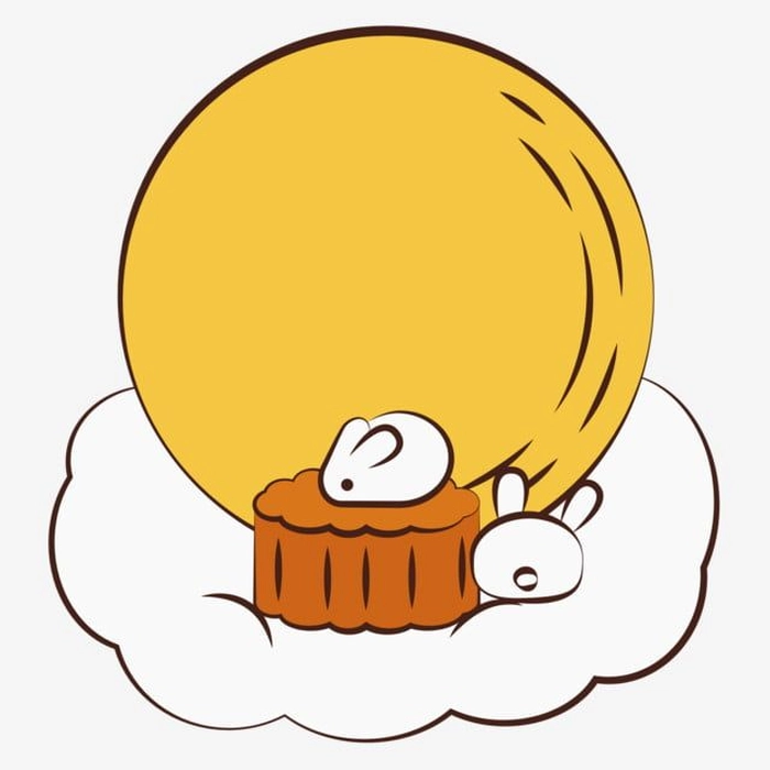 Sticker Trung Thu cute cho chat