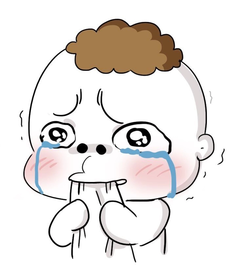 Sticker buồn dùng chat