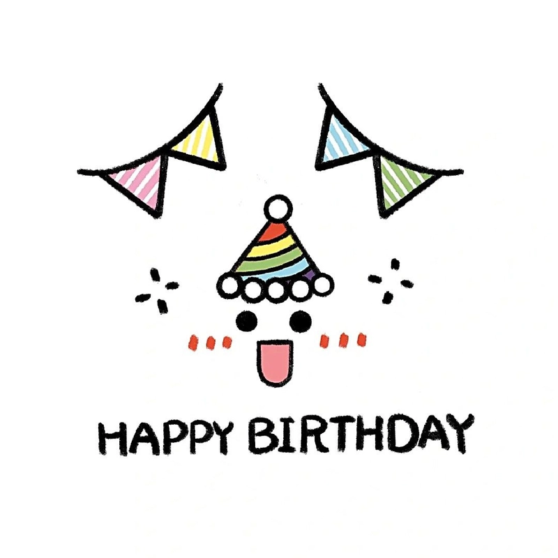 Sticker chúc mừng sinh nhật online