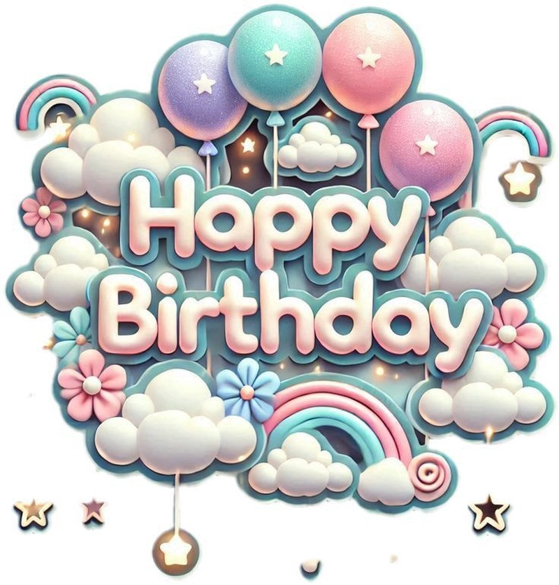 Sticker chúc mừng sinh nhật vui vẻ