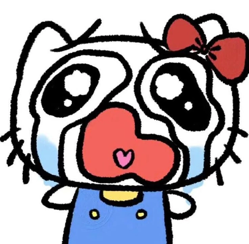 Sticker mặt buồn biểu cảm