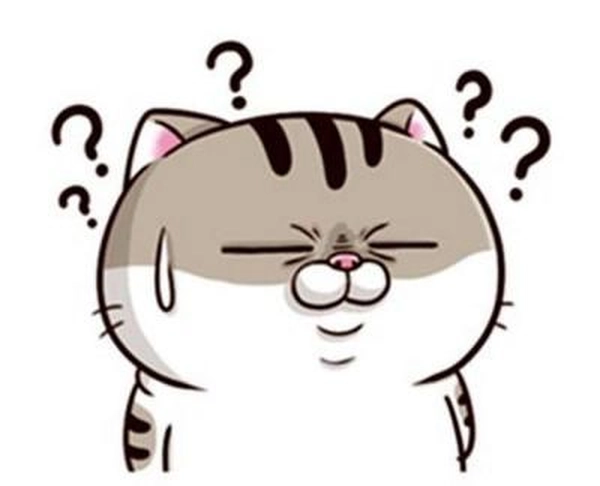 Sticker mèo Ami bụng bự nhiều cảm xúc