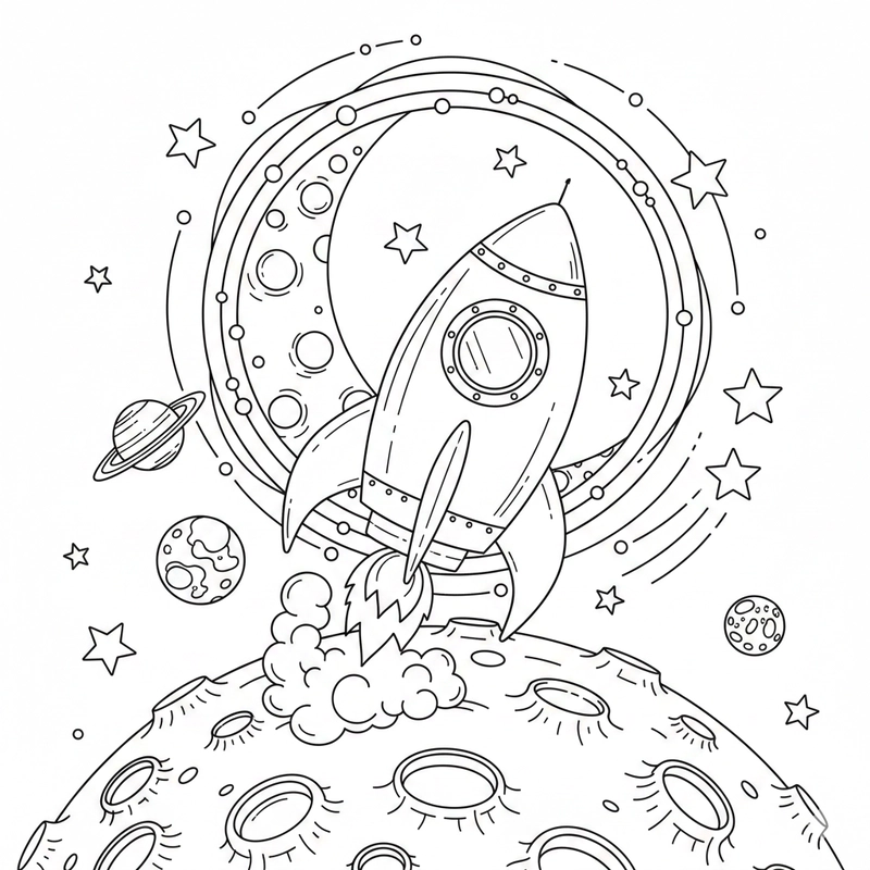 Tô màu mặt trăng tròn nhiều kiểu dáng