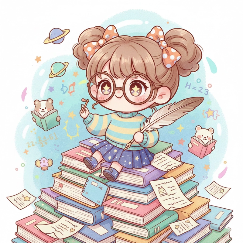 Tranh anime Chibi Cute Girl cute nhất