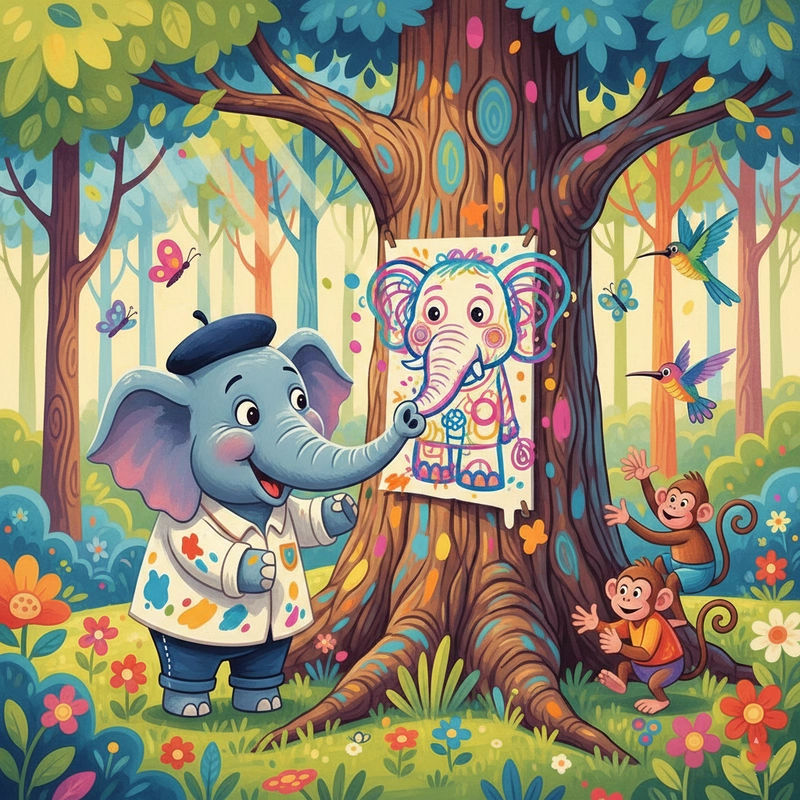 Tranh bảo vệ động vật hoang dã đẹp.