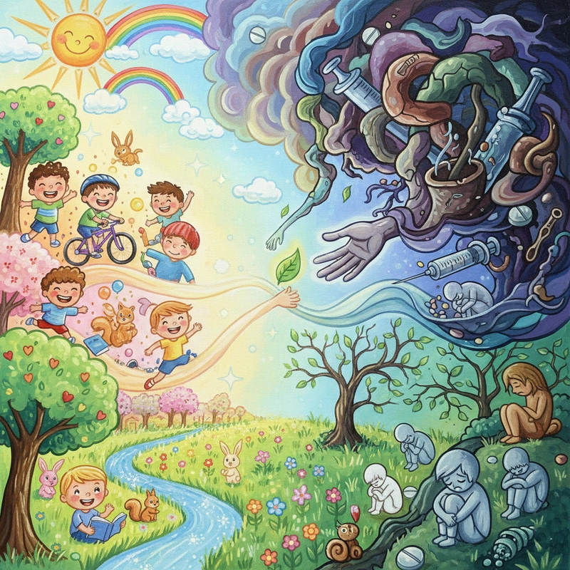 Tranh cổ động chống ma túy sáng tạo