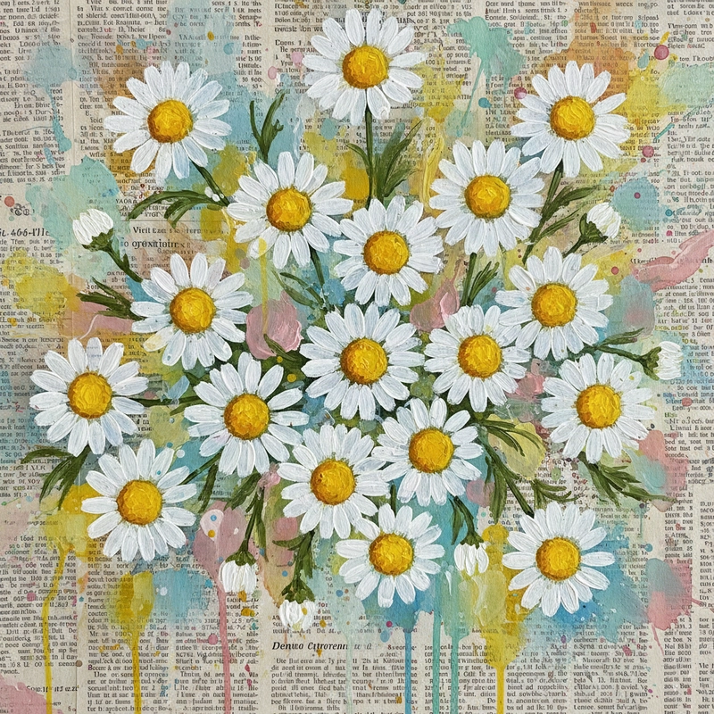 Tranh cúc họa mi thẩm mỹ