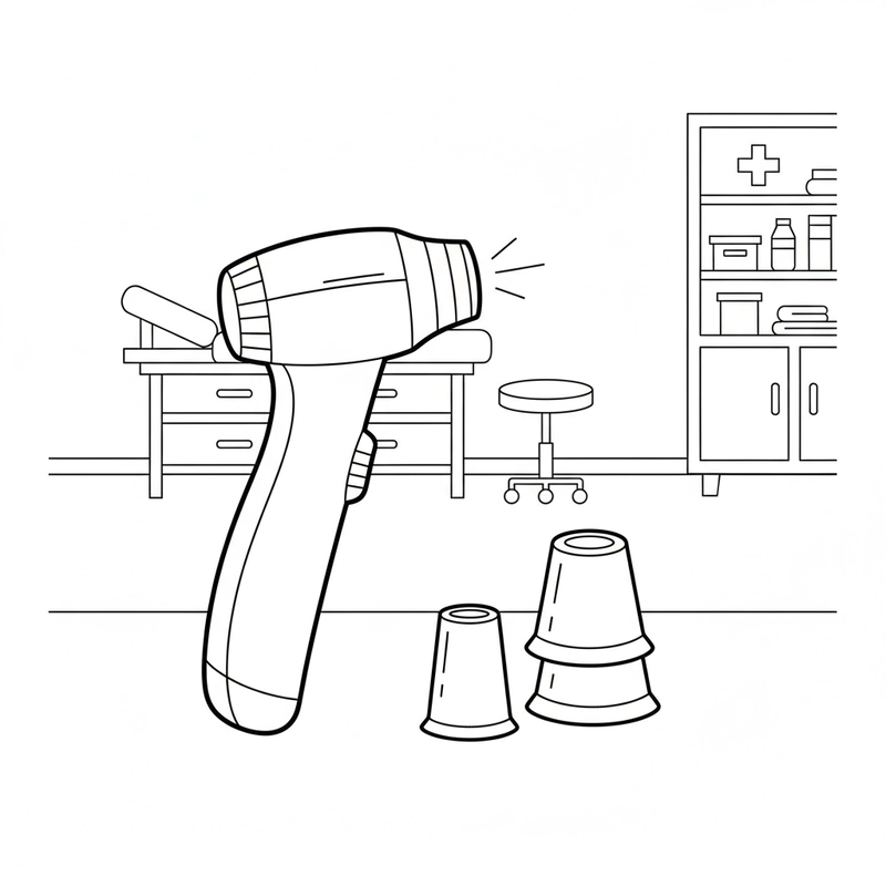 Tranh đồ nghề bác sĩ dễ thương cho trẻ