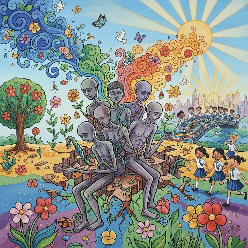 Tranh phòng chống ma túy đạt giải cao