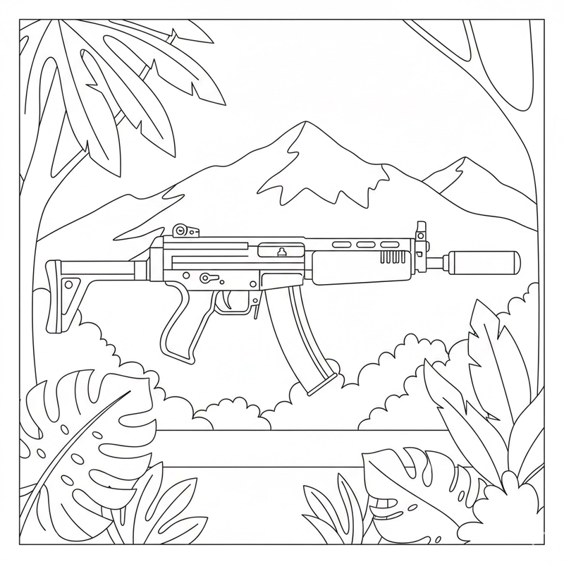 Tranh súng tiểu liên (Submachine Gun)