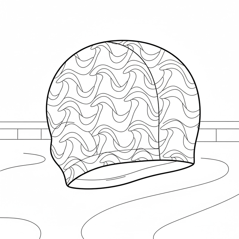 Tranh tô màu cái mũ mang không khí vui nhộn