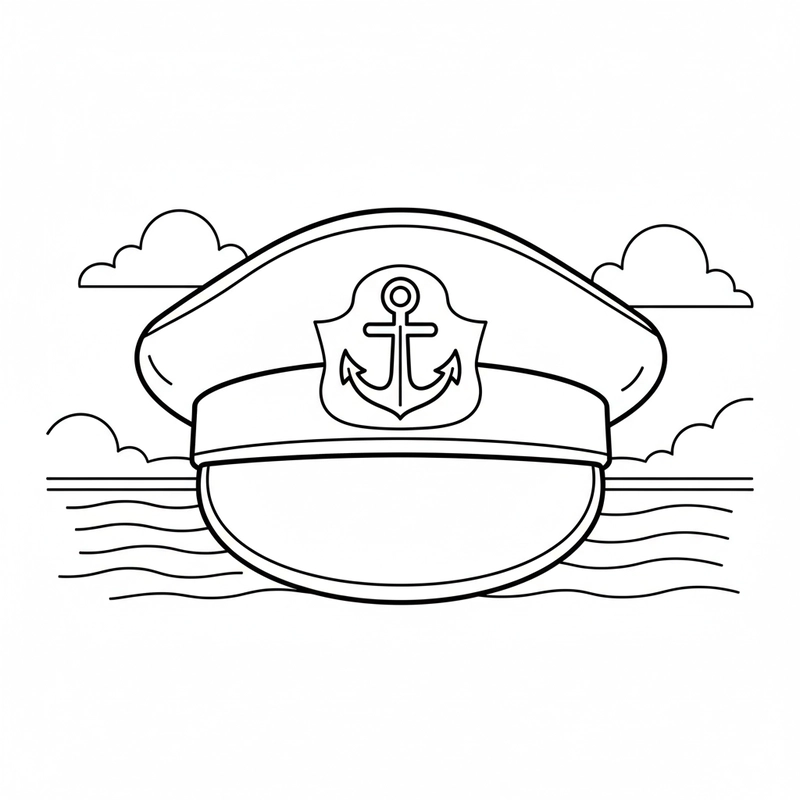 Tranh tô màu cái mũ phù hợp nhiều độ tuổi