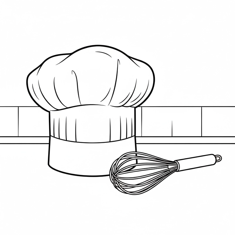 Tranh tô màu cái mũ tạo không gian sáng tạo