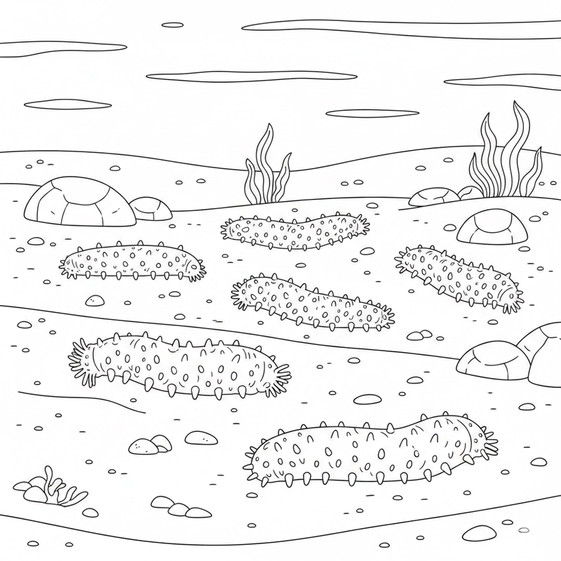 Tranh tô màu đại dương cho giờ học