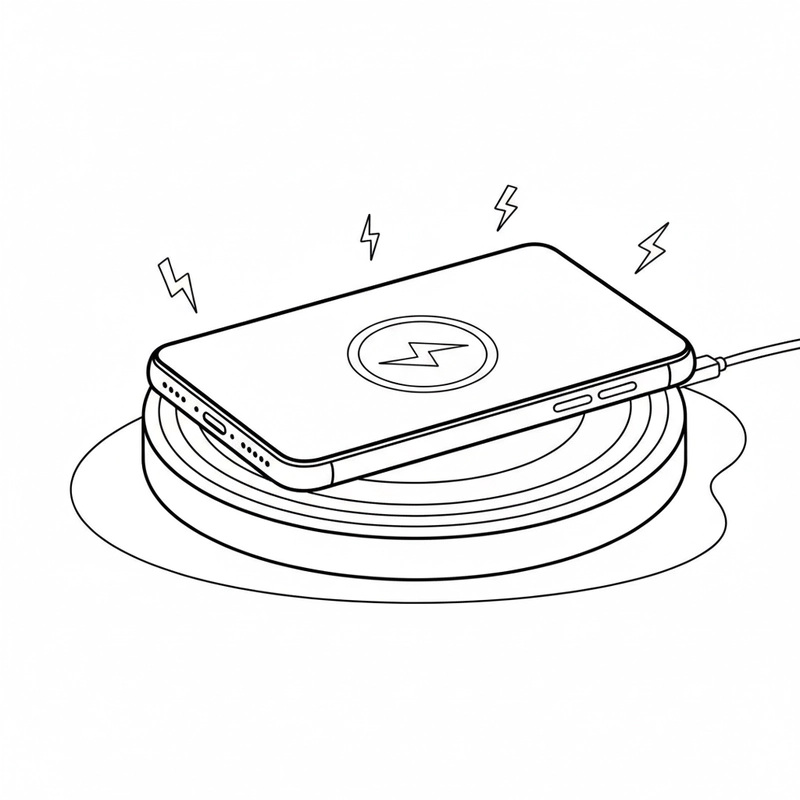 Tranh tô màu iPhone 17 nét lớn