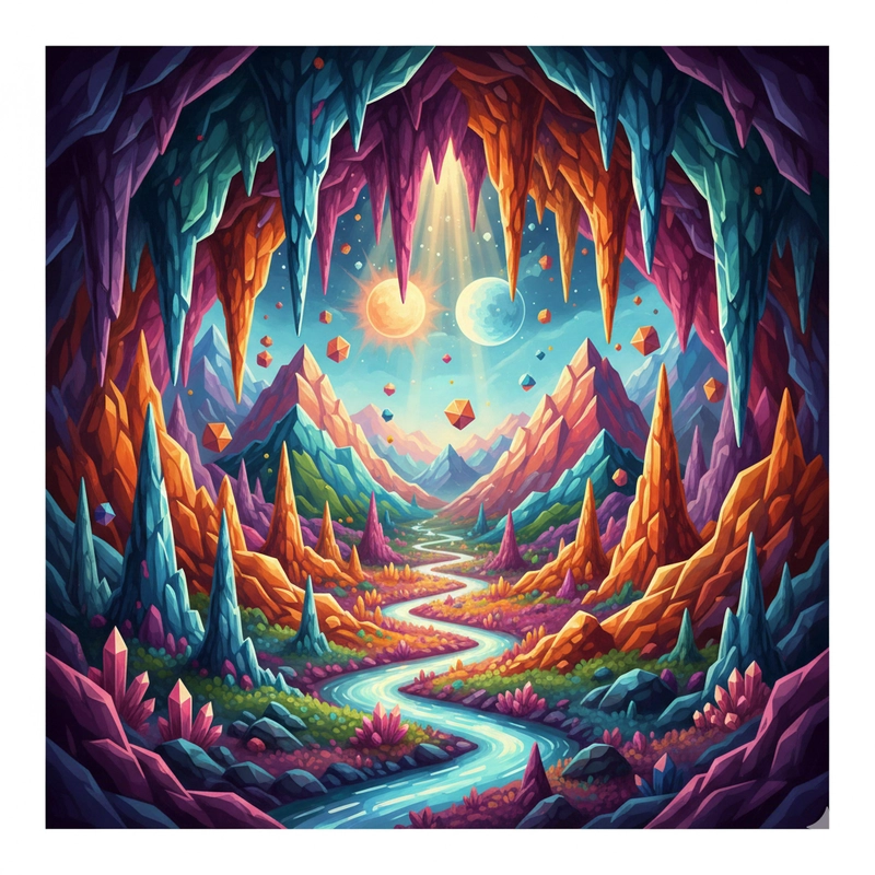 Tranh vẽ 3d dùng luyện kỹ năng