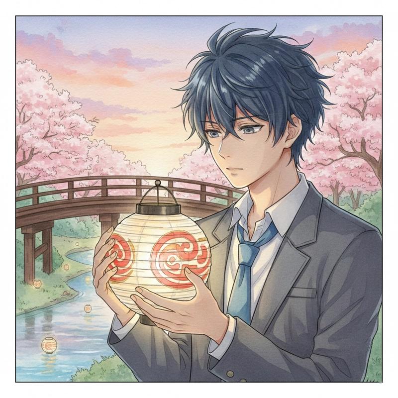 Tranh vẽ anime nam đẹp và cuốn hút