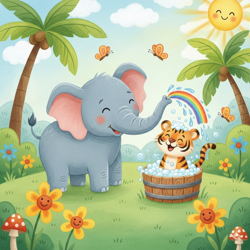 Tranh vẽ các con vật đơn giản nhất