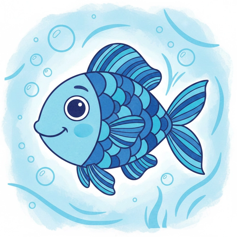 Tranh vẽ các con vật mầm non đáng yêu