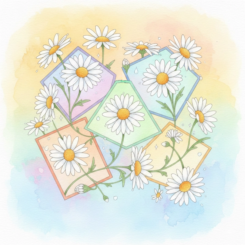 Tranh vẽ cúc họa mi trang nhã