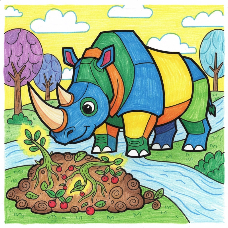 Tranh vẽ động vật hoang dã dễ vẽ.