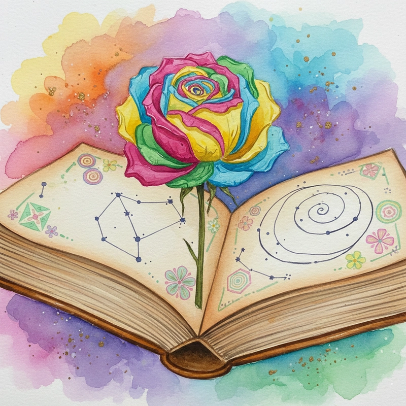 Tranh vẽ hoa hồng nghệ thuật