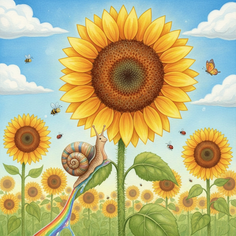 Tranh vẽ hoa hướng dương nghệ thuật