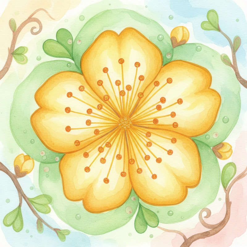 Tranh vẽ hoa mai cho học sinh