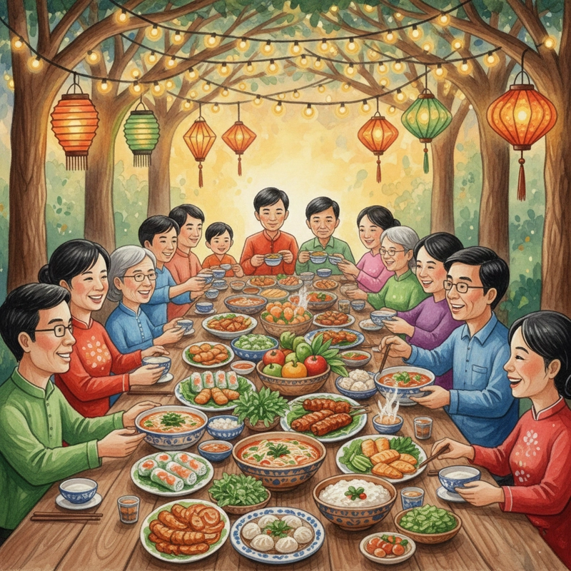 Tranh vẽ hoạt động vì cộng đồng lan tỏa yêu thương