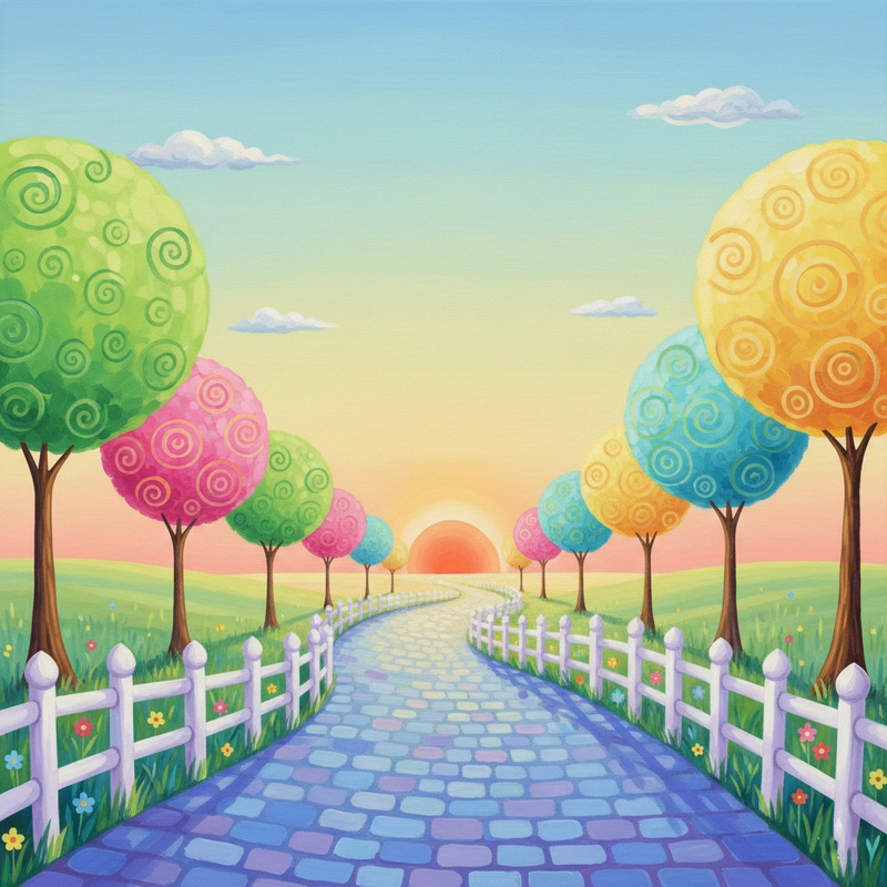 Tranh vẽ phong cảnh lớp 5 sáng tạo và đơn giản