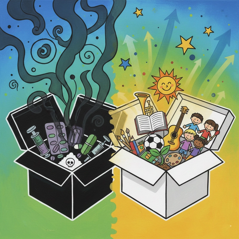 Tranh vẽ phòng chống ma túy đơn giản